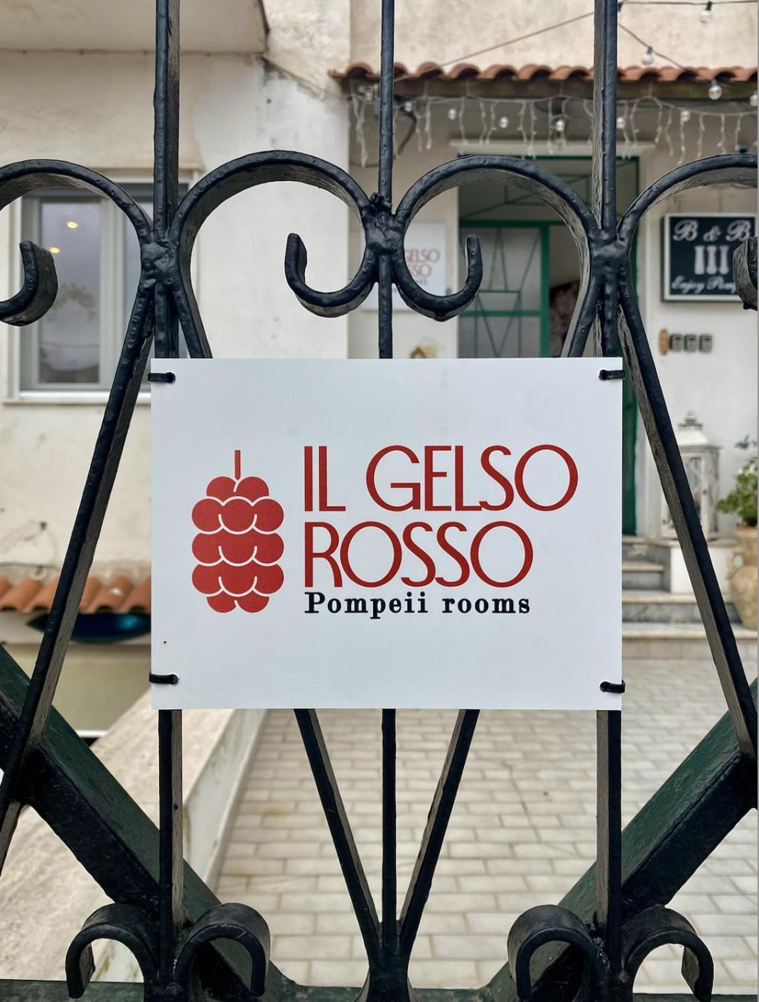 B&B Gelso Rosso Pompeya Exterior foto